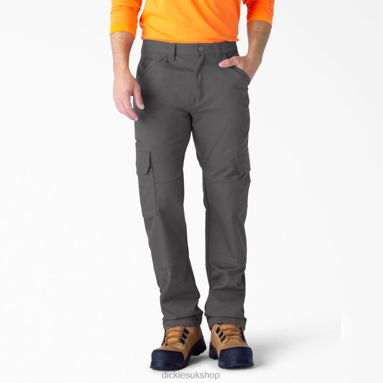 DuraTech Ranger Duck Cargo Pants Men Dickies Slate Gray (SL) 88T84187 Apparel
