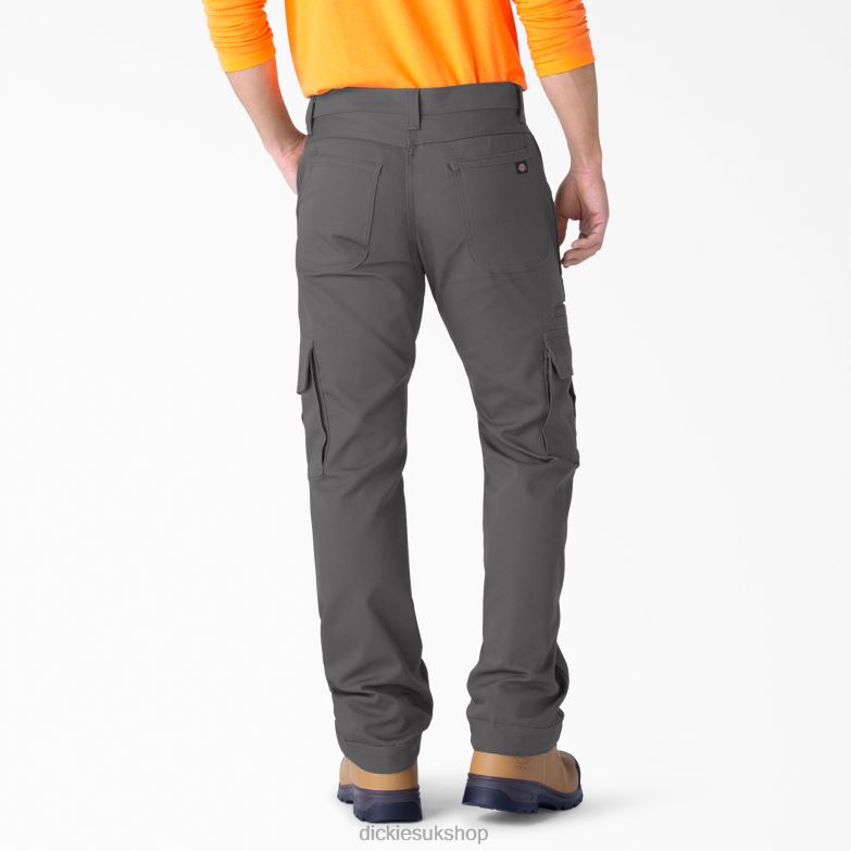DuraTech Ranger Duck Cargo Pants Men Dickies Slate Gray (SL) 88T84187 Apparel