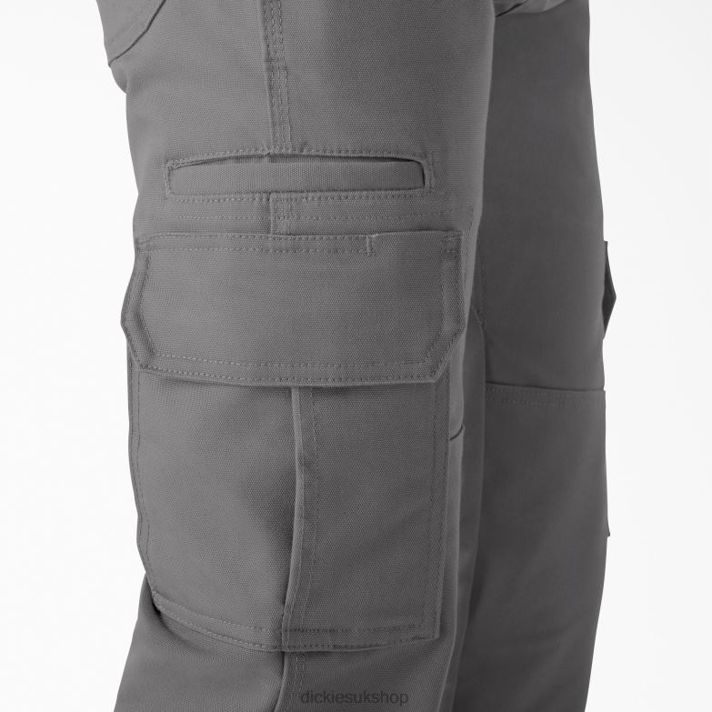 DuraTech Ranger Duck Cargo Pants Men Dickies Slate Gray (SL) 88T84187 Apparel