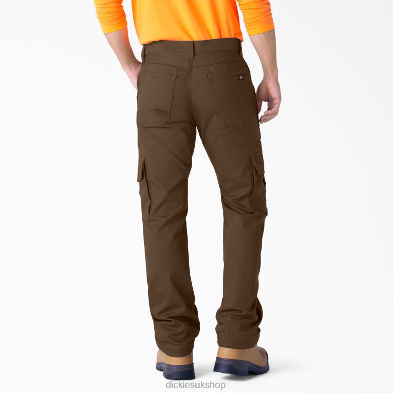 DuraTech Ranger Duck Cargo Pants Men Dickies Timber Brown (TB) 88T84188 Apparel