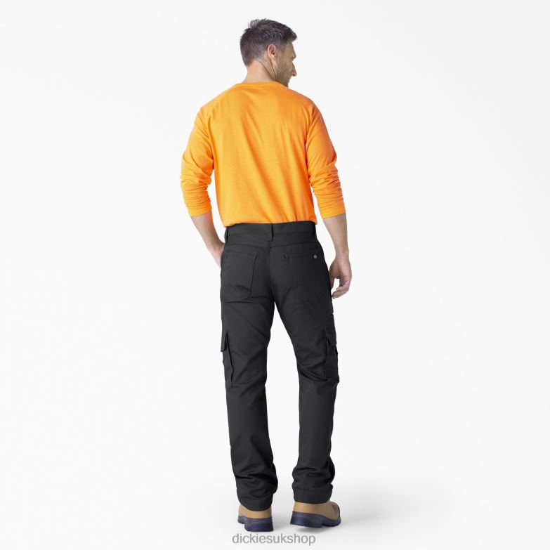 DuraTech Ranger Ripstop Cargo Pants Men Dickies Black (BK) 88T8466 Apparel