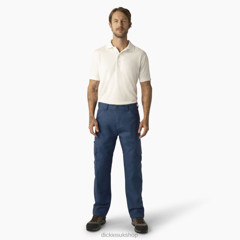 DuraTech Ranger Ripstop Cargo Pants Men Dickies Dark Denim (DM) 88T8467 Apparel