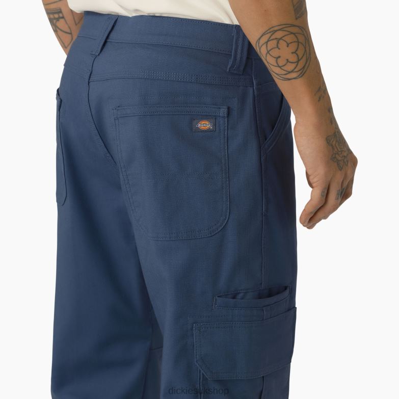 DuraTech Ranger Ripstop Cargo Pants Men Dickies Dark Denim (DM) 88T8467 Apparel