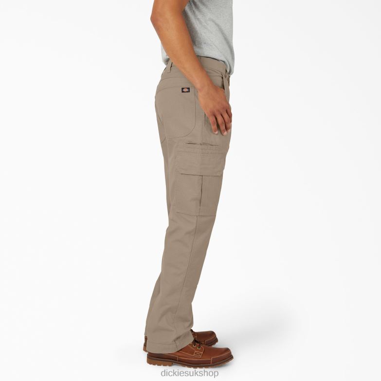 DuraTech Ranger Ripstop Cargo Pants Men Dickies Desert Sand (DS) 88T8468 Apparel