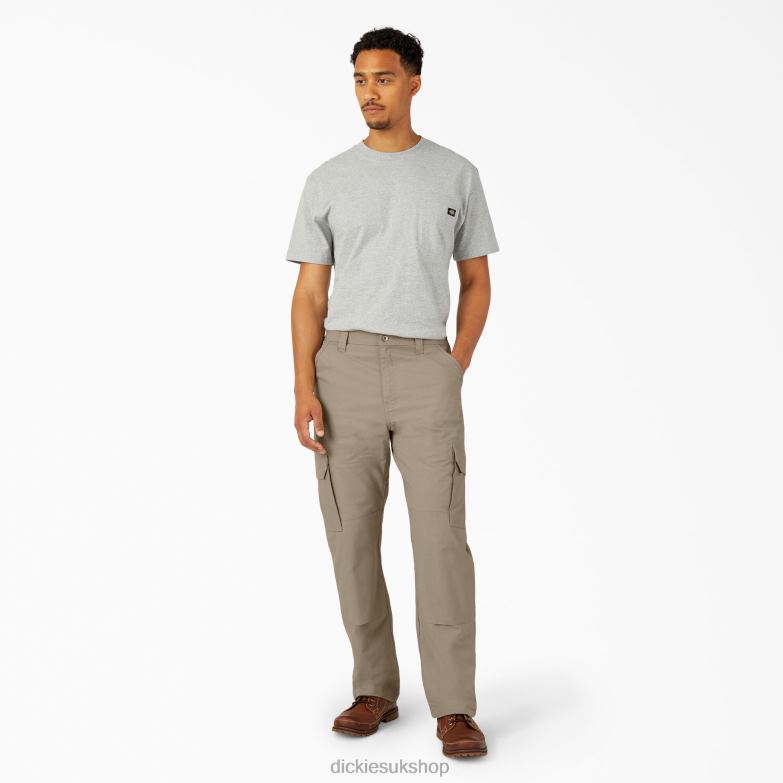 DuraTech Ranger Ripstop Cargo Pants Men Dickies Desert Sand (DS) 88T8468 Apparel