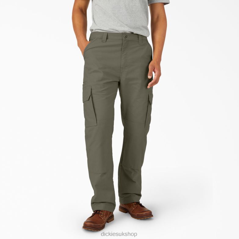 DuraTech Ranger Ripstop Cargo Pants Men Dickies Moss Green (MS) 88T8469 Apparel