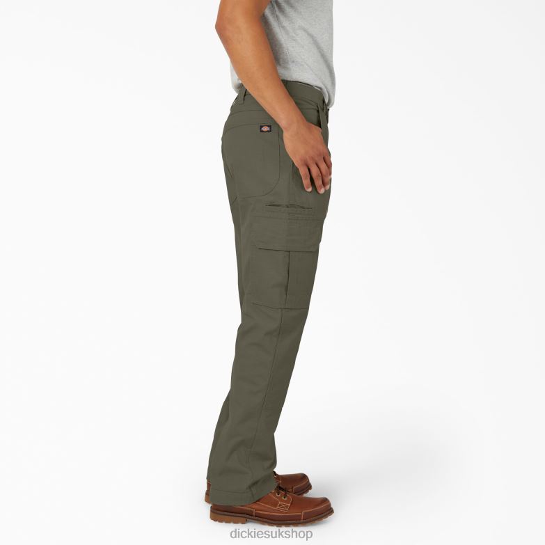 DuraTech Ranger Ripstop Cargo Pants Men Dickies Moss Green (MS) 88T8469 Apparel