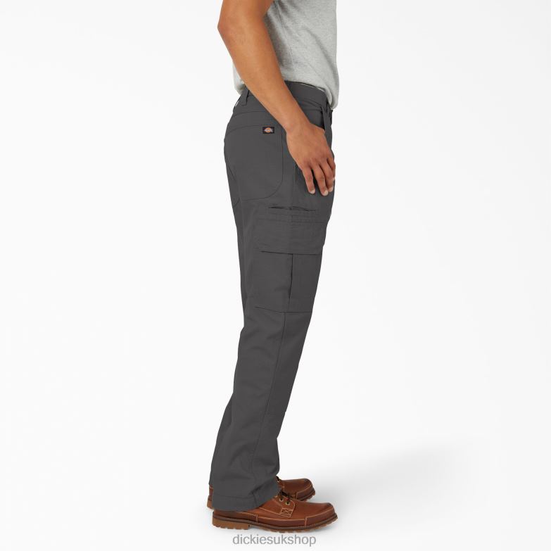 DuraTech Ranger Ripstop Cargo Pants Men Dickies Slate Gray (SL) 88T8470 Apparel