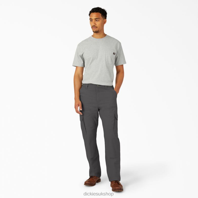 DuraTech Ranger Ripstop Cargo Pants Men Dickies Slate Gray (SL) 88T8470 Apparel