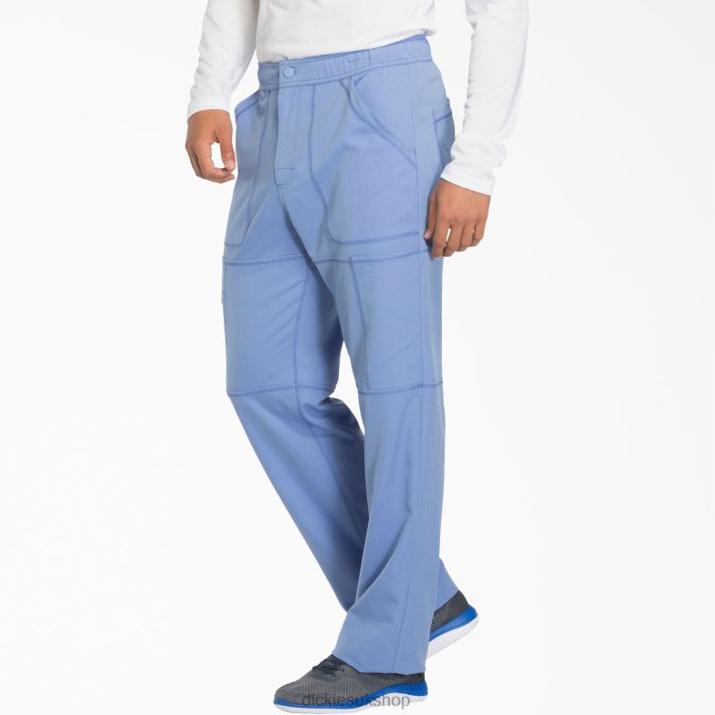 Dynamix Cargo Scrub Pants Men Dickies Ceil Blue (CBL) 88T841272 Apparel