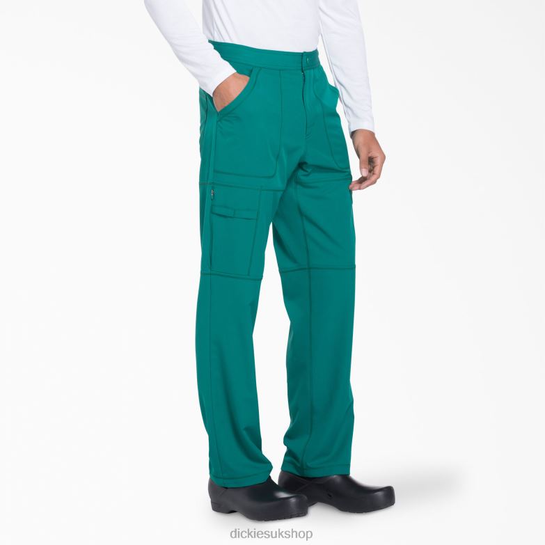 Dynamix Cargo Scrub Pants Men Dickies Hunter Green (HTR) 88T841277 Apparel