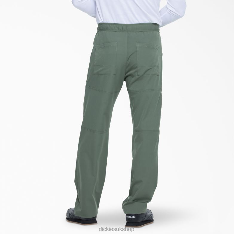 Dynamix Cargo Scrub Pants Men Dickies Olive Green (OLI) 88T841279 Apparel