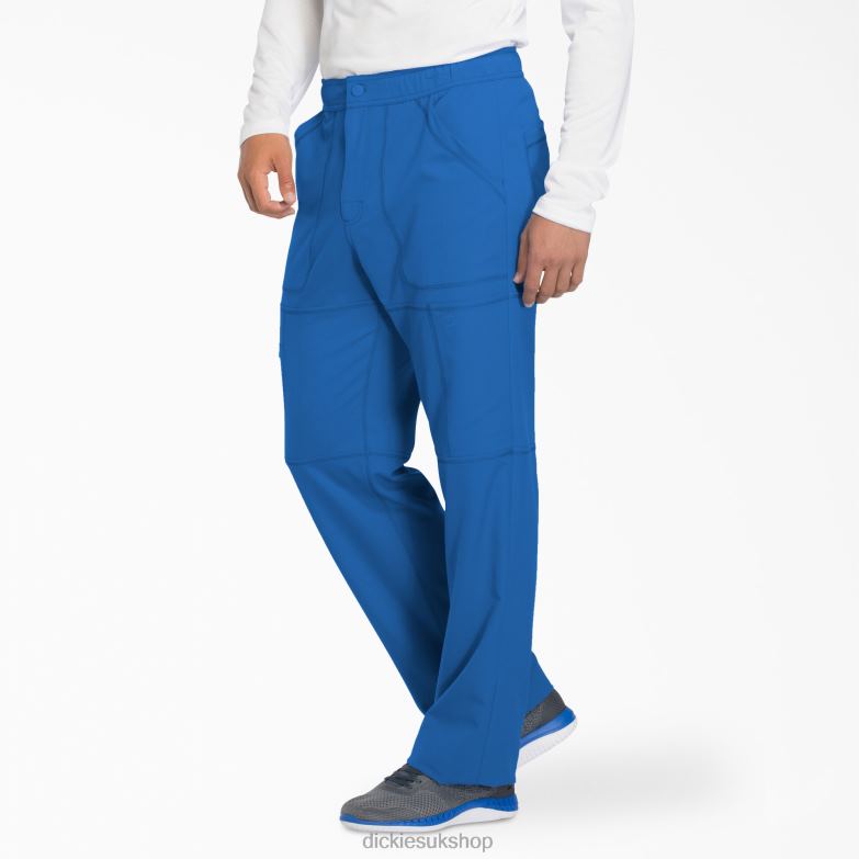Dynamix Cargo Scrub Pants Men Dickies Royal Blue (RB) 88T841281 Apparel