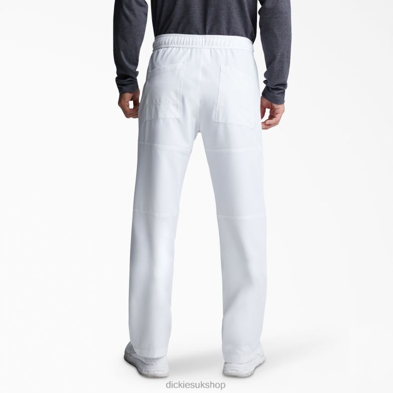 Dynamix Cargo Scrub Pants Men Dickies White (DWH) 88T841274 Apparel