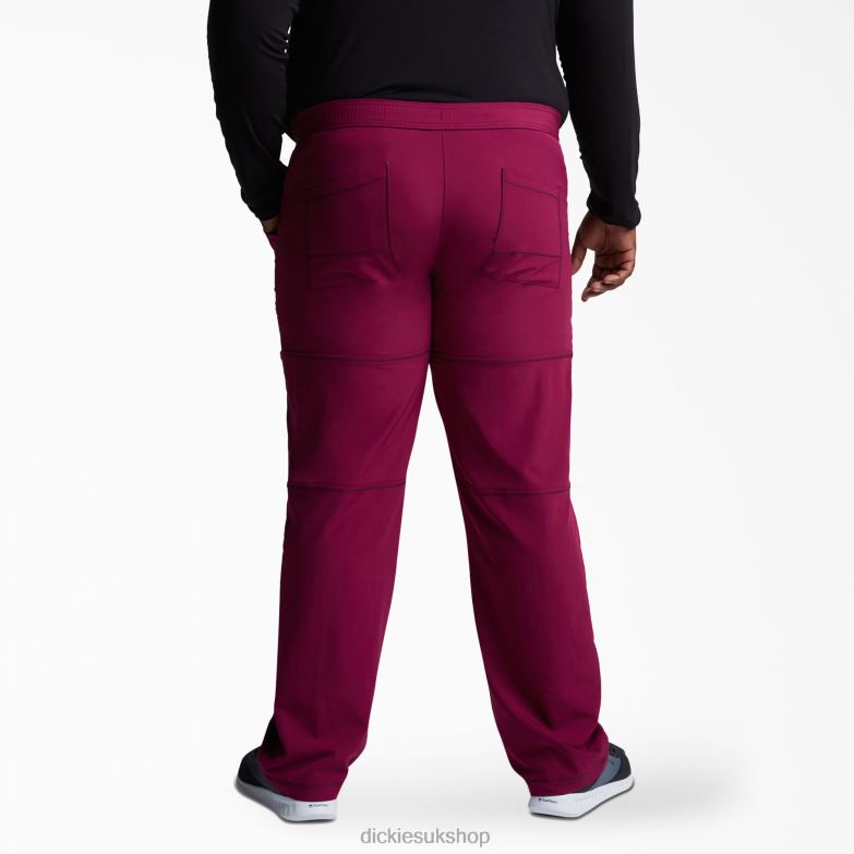 Dynamix Cargo Scrub Pants Men Dickies Wine (WIN) 88T841282 Apparel