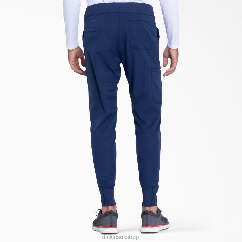 Dynamix Jogger Scrub Pants Men Dickies Navy Blue (NVY) 88T841241 Apparel