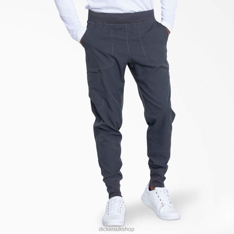 Dynamix Jogger Scrub Pants Men Dickies Pewter Gray (PEW) 88T841242 Apparel