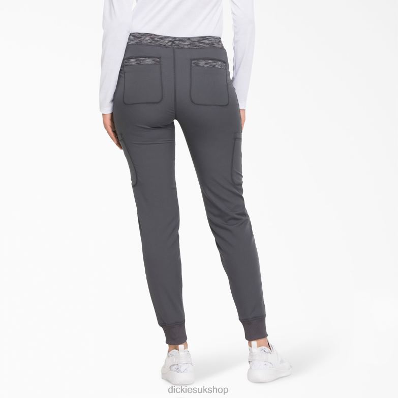 Dynamix Jogger Scrub Pants Women Dickies Pewter Gray (PEW) 88T842589 Apparel