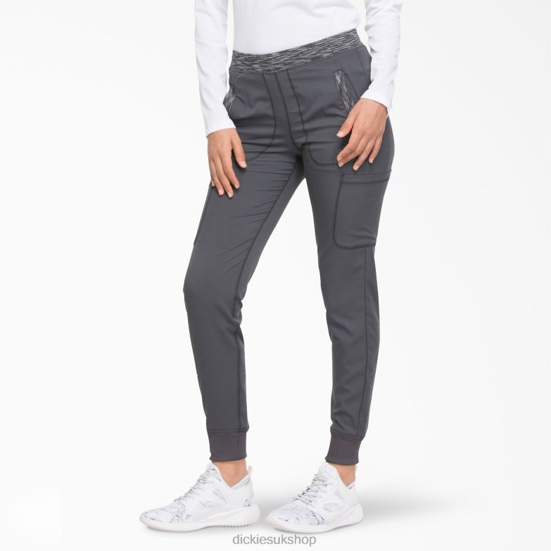 Dynamix Jogger Scrub Pants Women Dickies Pewter Gray (PEW) 88T842589 Apparel