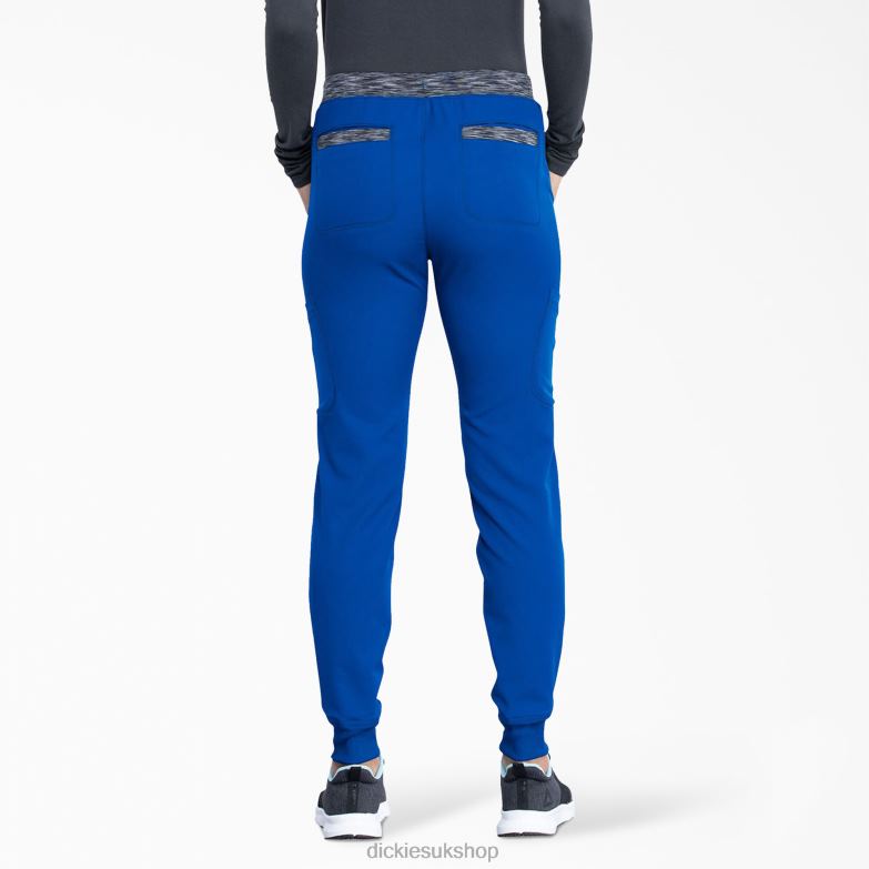 Dynamix Jogger Scrub Pants Women Dickies Royal Blue (RB) 88T842590 Apparel