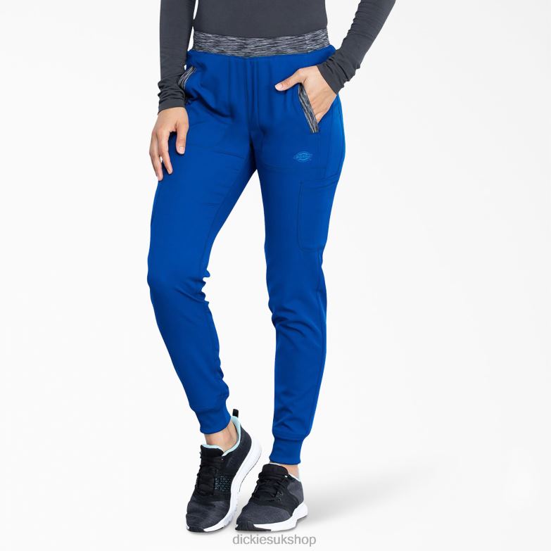 Dynamix Jogger Scrub Pants Women Dickies Royal Blue (RB) 88T842590 Apparel