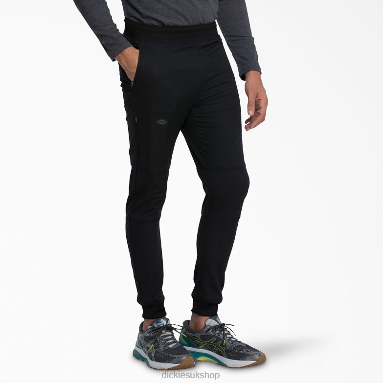 Dynamix Natural Rise Jogger Scrub Pants Men Dickies Black (BLK) 88T841393 Apparel