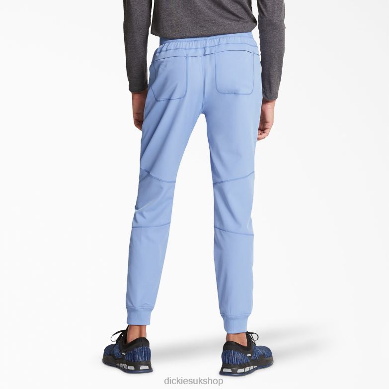 Dynamix Natural Rise Jogger Scrub Pants Men Dickies Ceil Blue (CBL) 88T841394 Apparel