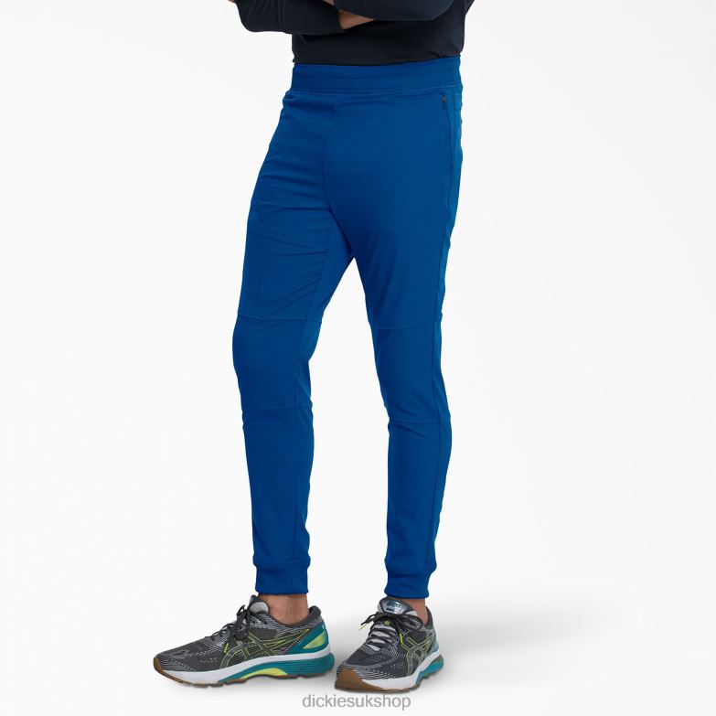 Dynamix Natural Rise Jogger Scrub Pants Men Dickies Royal Blue (RB) 88T841398 Apparel
