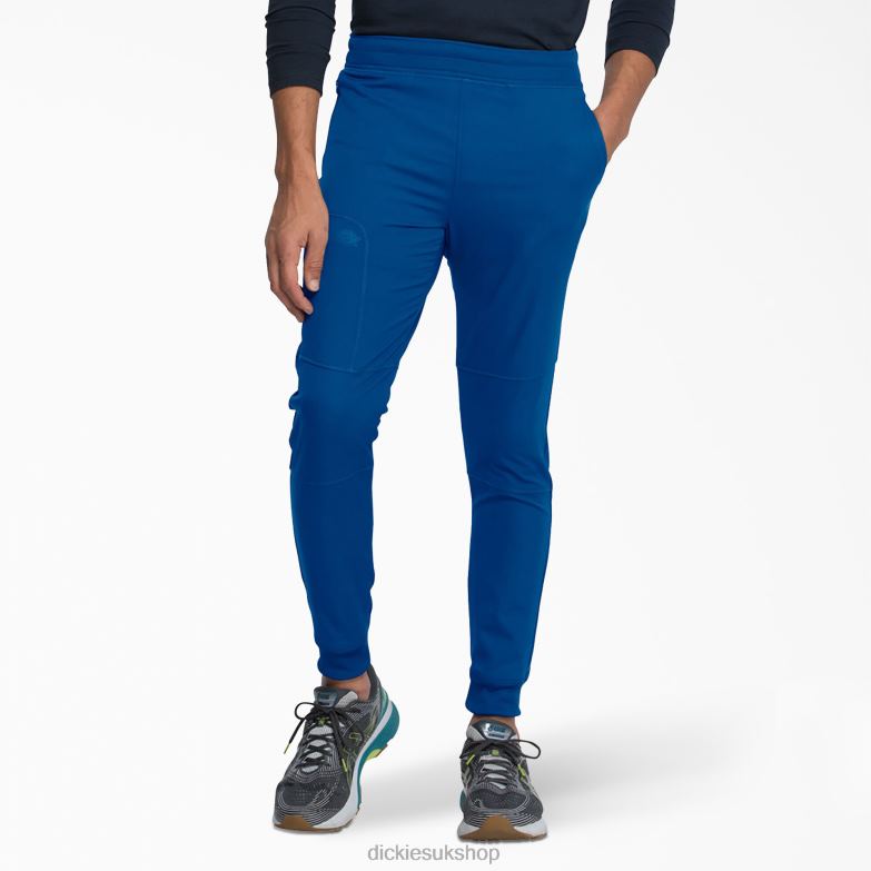 Dynamix Natural Rise Jogger Scrub Pants Men Dickies Royal Blue (RB) 88T841398 Apparel