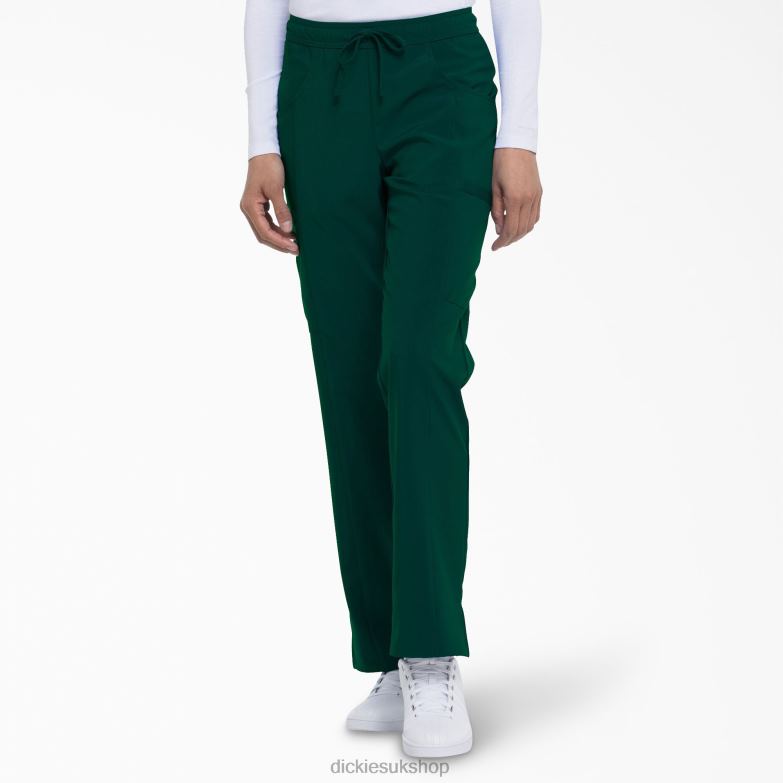 EDS Essentials Contemporary Fit Scrub Pants Women Dickies Hunter Green (HTR) 88T842572 Apparel