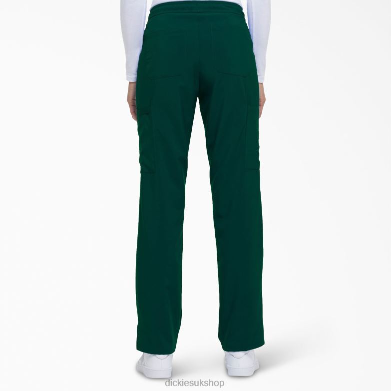 EDS Essentials Contemporary Fit Scrub Pants Women Dickies Hunter Green (HTR) 88T842572 Apparel