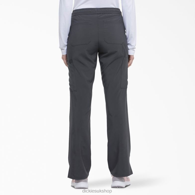 EDS Essentials Contemporary Fit Scrub Pants Women Dickies Pewter Gray (PEW) 88T842574 Apparel