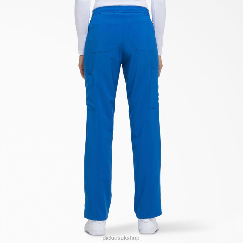EDS Essentials Contemporary Fit Scrub Pants Women Dickies Royal Blue (RB) 88T842575 Apparel