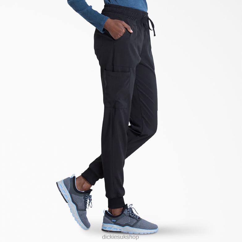 EDS Essentials Jogger Scrub Pants Women Dickies Black (BLK) 88T842436 Apparel