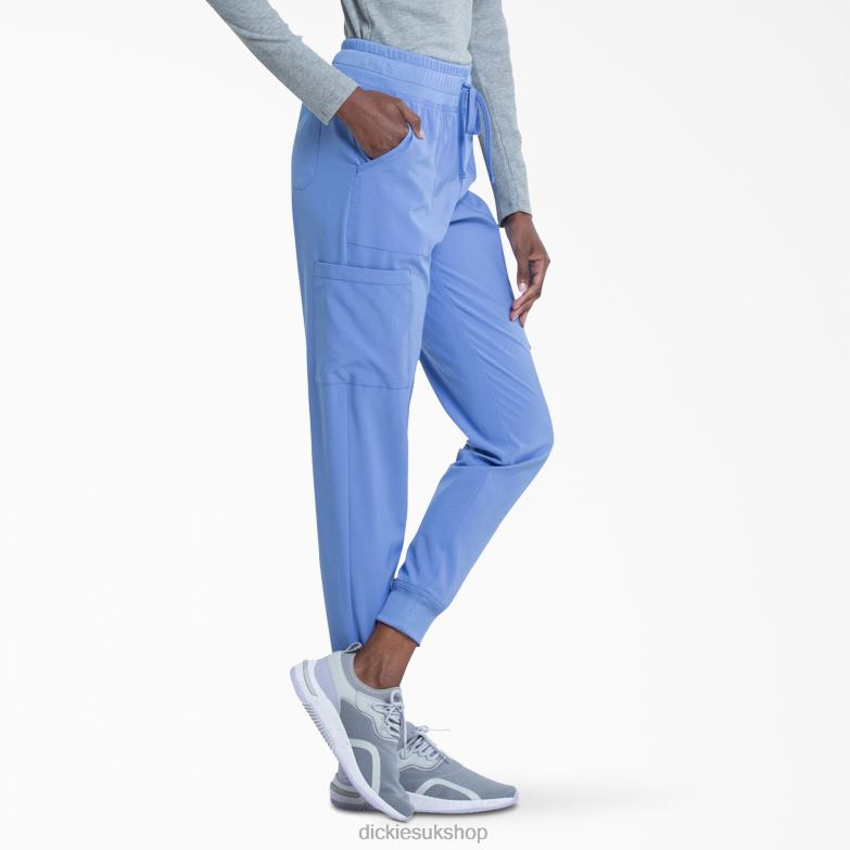 EDS Essentials Jogger Scrub Pants Women Dickies Ceil Blue (CBL) 88T842437 Apparel