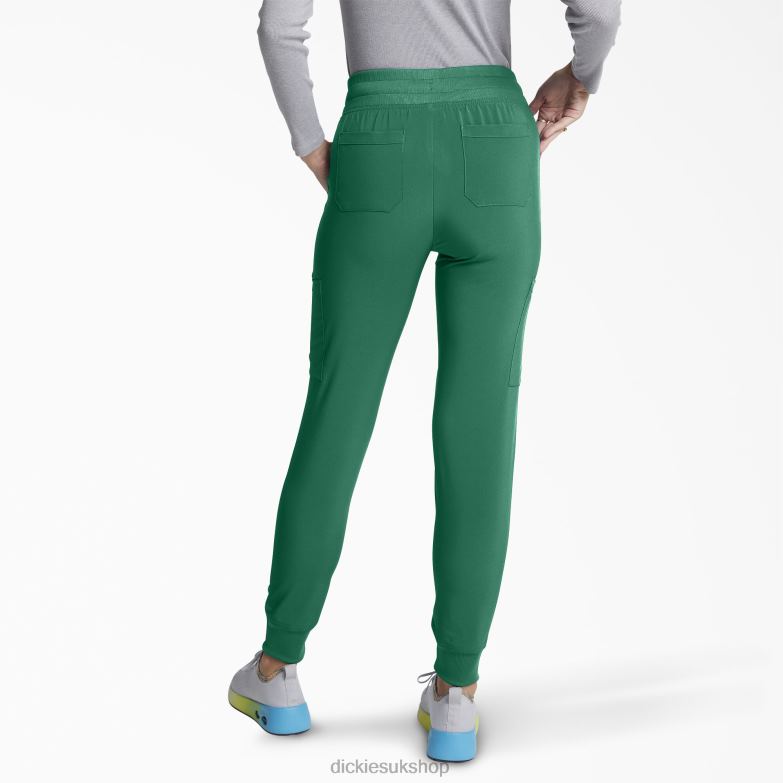 EDS Essentials Jogger Scrub Pants Women Dickies Hunter Green (HTR) 88T842439 Apparel
