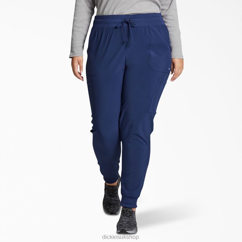 EDS Essentials Jogger Scrub Pants Women Dickies Navy Blue (NVY) 88T842440 Apparel