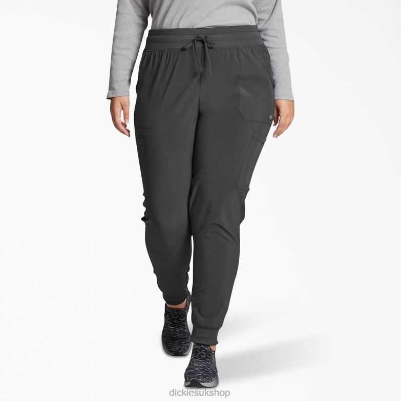 EDS Essentials Jogger Scrub Pants Women Dickies Pewter Gray (PEW) 88T842441 Apparel