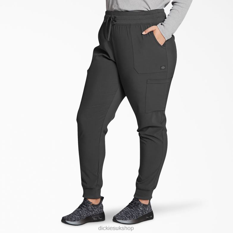 EDS Essentials Jogger Scrub Pants Women Dickies Pewter Gray (PEW) 88T842441 Apparel