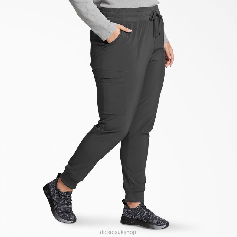 EDS Essentials Jogger Scrub Pants Women Dickies Pewter Gray (PEW) 88T842441 Apparel