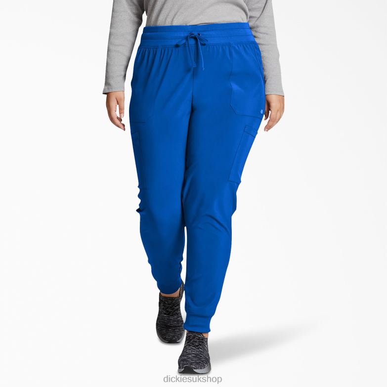 EDS Essentials Jogger Scrub Pants Women Dickies Royal Blue (RB) 88T842442 Apparel