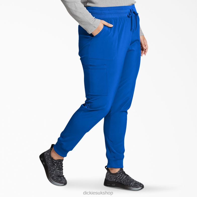 EDS Essentials Jogger Scrub Pants Women Dickies Royal Blue (RB) 88T842442 Apparel