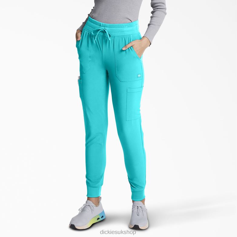 EDS Essentials Jogger Scrub Pants Women Dickies Teal (DTL) 88T842438 Apparel