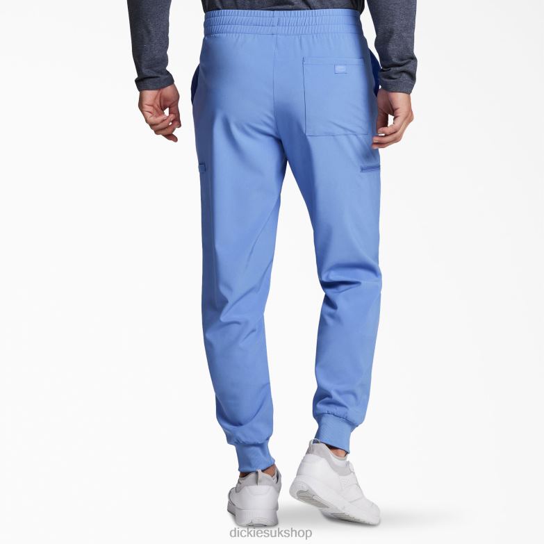 EDS Essentials Mid Rise Jogger Scrub Pants Men Dickies Ceil Blue (CBL) 88T841424 Apparel