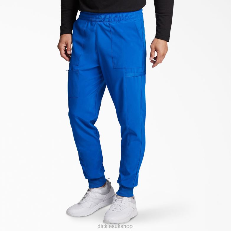 EDS Essentials Mid Rise Jogger Scrub Pants Men Dickies Royal Blue (RB) 88T841427 Apparel