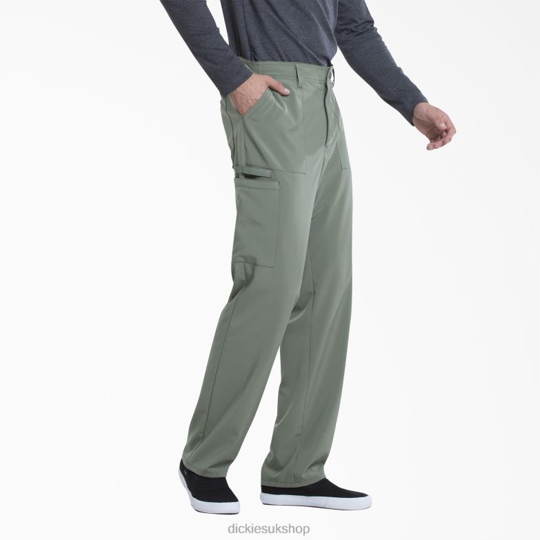 EDS Essentials Scrub Pants Men Dickies Olive Green (OLI) 88T841380 Apparel