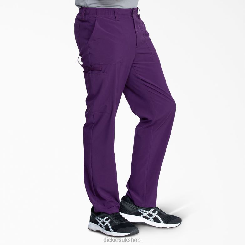 EDS Essentials Scrub Pants Men Dickies Purple Eggplant (EGG) 88T841375 Apparel