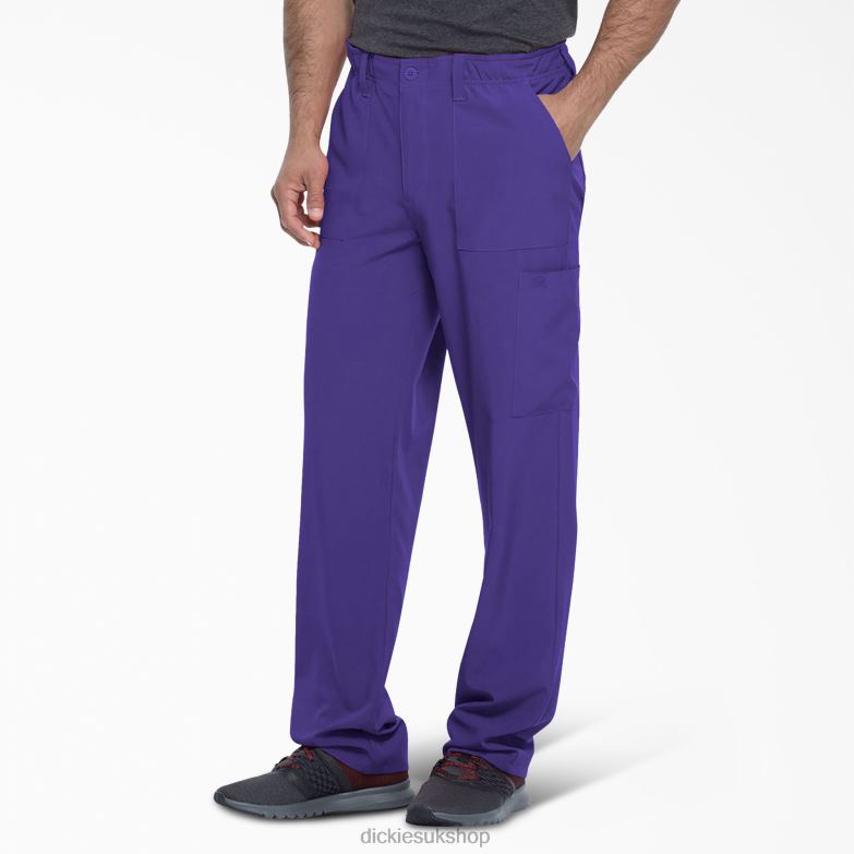 EDS Essentials Scrub Pants Men Dickies Purple Grape (GP) 88T841377 Apparel