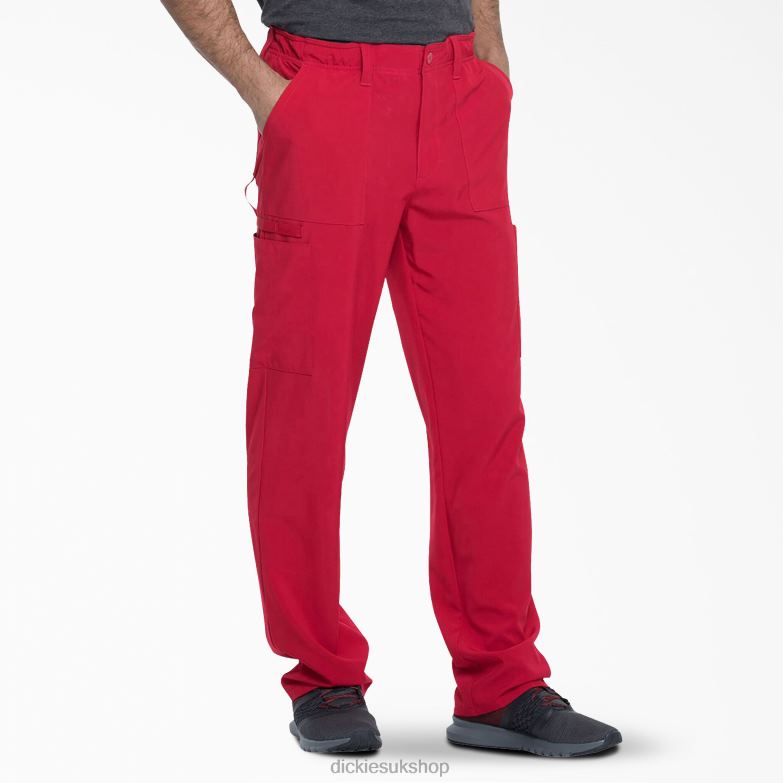 EDS Essentials Scrub Pants Men Dickies Red (RD) 88T841383 Apparel