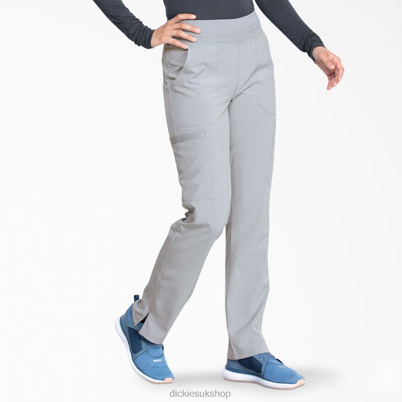 EDS Essentials Tapered Leg Cargo Scrub Pants Women Dickies Gray (GY) 88T842500 Apparel